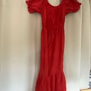 H&M Vibrant Red Dress